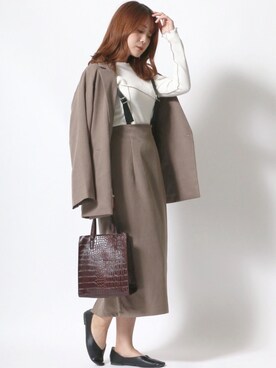 Salong hameu Womenさん(レディース・157cm)の秋コーディネート