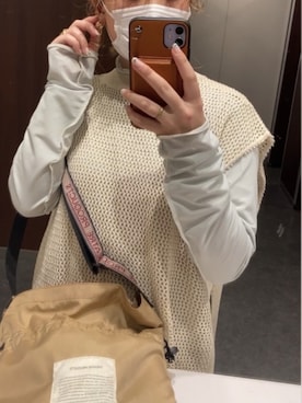 「アイテム（PC・スマホグッズ/家電）」を使った、bananasさん（レディース・150cm・20代）の冬コーディネート