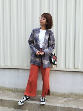 ARINA / 杉本侑菜さん（レディース・163cm）の秋コーディネート