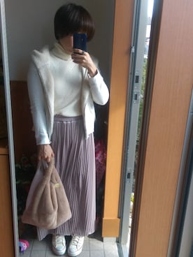 *ももこ*さん（レディース・153cm）の冬コーディネート