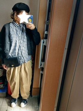 *ももこ*さん（レディース・153cm）の冬コーディネート