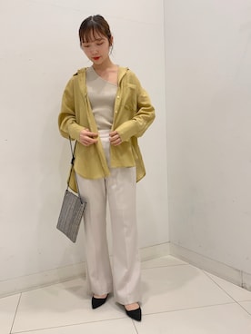 akaneさん（レディース・160cm）の夏コーディネート