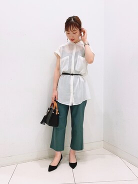 akaneさん（レディース・160cm）の夏コーディネート