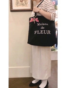 「E hyphen world gallery（イーハイフンワールドギャラリー）のアイテム（ワンピース）」を使った、haruさん（レディース・148cm）の春コーディネート
