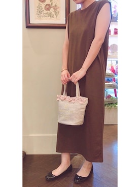 「koe（コエ）のアイテム」を使った、haruさん（レディース・147cm）の夏コーディネート