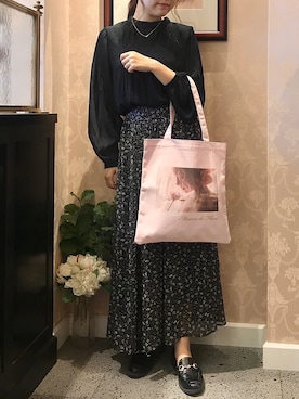 「Maison de FLEUR（メゾンドフルール）のアイテム」を使った、haruさん（レディース・149cm）の秋コーディネート