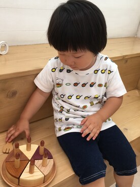 のぴこさん（キッズ・100cm）の春コーディネート