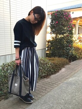 Fuka*さん（レディース・153cm）の冬コーディネート