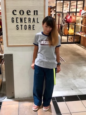 「HERSHEY'S」｜Fuka*さん（レディース・153cm）の夏コーディネート