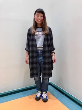 「coenスタッフスタイリング」｜「アイテム（その他）」を使った、Fuka*さん（レディース・153cm）の秋コーディネート