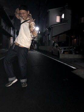 momo7878さん（メンズ・181cm）の秋コーディネート