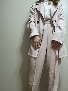 「GORGE（ゴージ）のアイテム（ジャケット/アウター）」を使った、eriさん（レディース・152cm）の春コーディネート