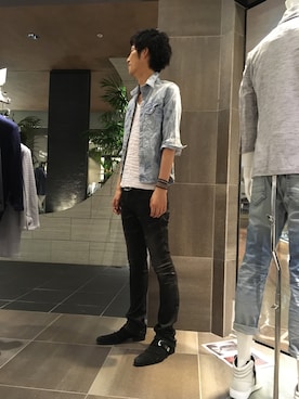 OHORIさん（メンズ・183cm）の春コーディネート