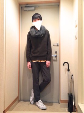 だいちさん(メンズ・176cm)の冬コーディネート