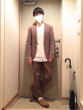 だいちさん（メンズ・176cm）の冬コーディネート