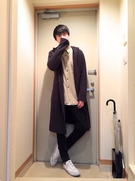 だいちさん（メンズ・176cm）の冬コーディネート