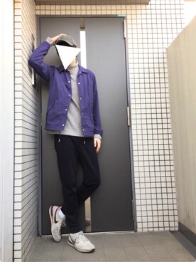「JUNRED（ジュンレッド）のアイテム（キャップ）」を使った、だいちさん（メンズ・176cm）の春コーディネート