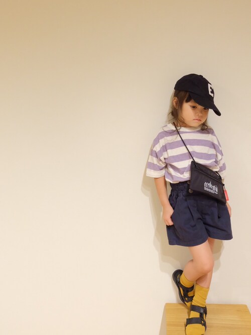 Azu 韓国子供服的帽子搭配 Wear