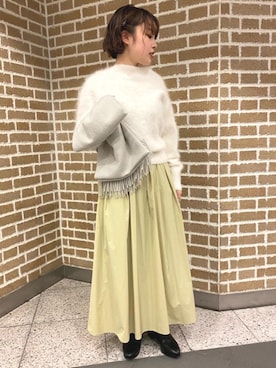 wakutsu kanaさん（レディース・156cm）の冬コーディネート