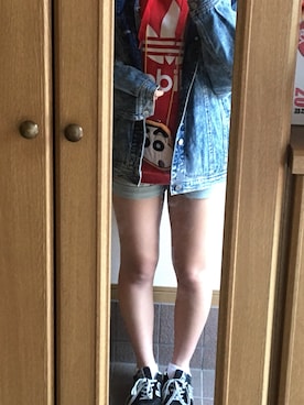 森本 ひかるさん（レディース・160cm）の春コーディネート