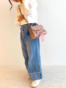 na0さん(レディース・152cm)の春コーディネート