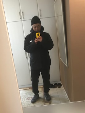 「ROOT CO.（ルート）のアイテム（その他）」を使った、Yohei Komatsuさん（メンズ・173cm）の冬コーディネート