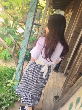 manamiさん（レディース・154cm）の春コーディネート