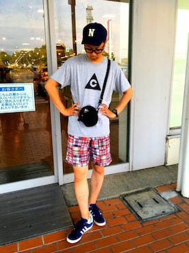 TKさん（メンズ・182cm）の夏コーディネート