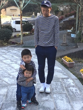 TKさん（メンズ・182cm）の春コーディネート