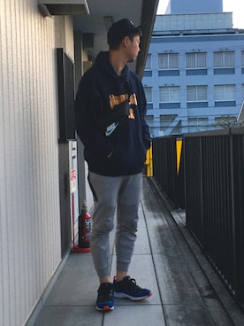 「ハラチライト」｜TKさん（メンズ・182cm）の冬コーディネート