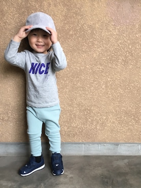 SEITA-LOWさん（キッズ・90cm）の春コーディネート