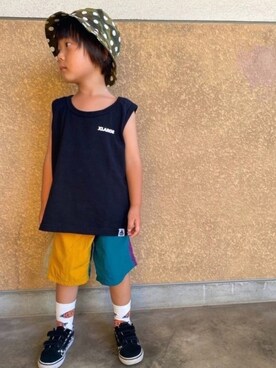 SEITA-LOWさん（キッズ・100cm）の夏コーディネート