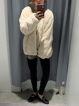 「GAP（ギャップ）のアイテム（パンツ）」を使った、basilさん（レディース・156cm）の秋コーディネート