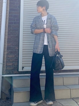 「CLEA（クレア）のアイテム」を使った、basilさん（レディース・156cm）の春コーディネート