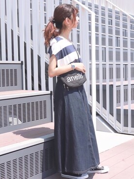 shifon*さん（レディース・157cm）の夏コーディネート