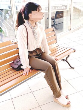 shifon*さん（レディース・156cm）の春コーディネート