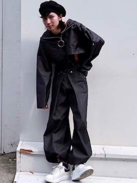 「JOHN LAWRENCE SULLIVAN」｜「アイテム（その他）」を使った、Koheiさん（メンズ・177cm）の冬コーディネート