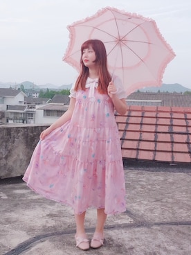 【試着のみ】ピンクハウス カーキ ジャンパースカート/2021年 春 試着のみ】ピンクハウス カーキ ジャンパースカート/2021年 春