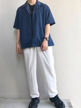 「おしゃれスタ（オシャレスタ）のアイテム」を使った、こーせー［相互］さん（メンズ・172cm）の夏コーディネート