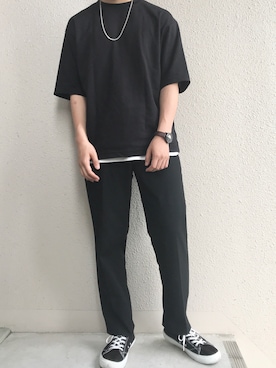 「Right-on（ライトオン）のアイテム（タンクトップ）」を使った、こーせー［相互］さん（メンズ・172cm）の夏コーディネート