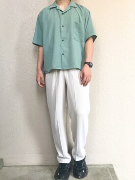 「おしゃれスタ（オシャレスタ）のアイテム」を使った、こーせー［相互］さん（メンズ・172cm）の夏コーディネート