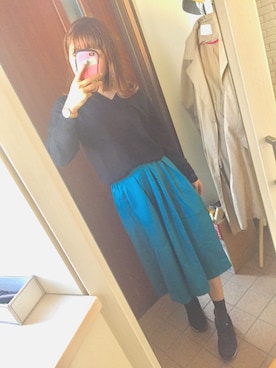 rina matsumotoさん（レディース・163cm）の春コーディネート