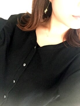 「AMERICAN HOLIC（アメリカンホリック）のアイテム（ピアス（両耳用））」を使った、rina matsumotoさん（レディース・163cm）の春コーディネート