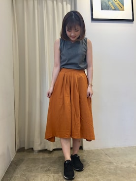 rina matsumotoさん(レディース・163cm)の夏コーディネート