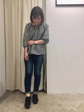 「AMERICAN HOLIC」｜rina matsumotoさん（レディース・163cm）の夏コーディネート