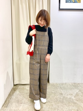 rina matsumotoさん(レディース・163cm)の冬コーディネート