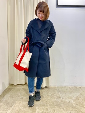 rina matsumotoさん(レディース・163cm)の冬コーディネート