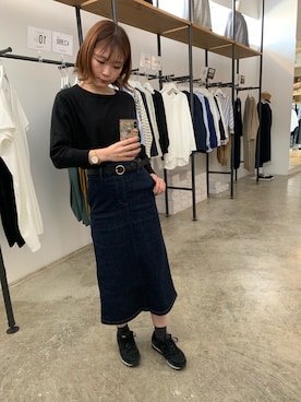 rina matsumotoさん（レディース・163cm）の春コーディネート