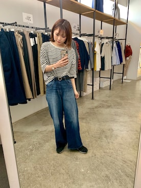 「AMERICAN HOLIC」｜rina matsumotoさん（レディース・163cm）の春コーディネート