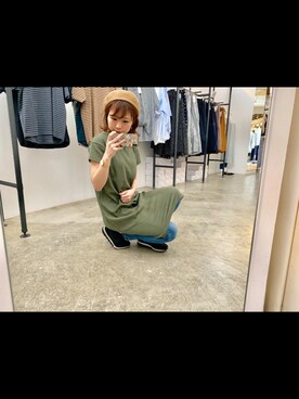 「AMERICAN HOLIC」｜rina matsumotoさん（レディース・163cm）の春コーディネート